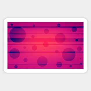 neon duotone Sticker